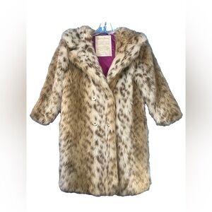 Brown Faux Fur Coat